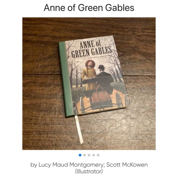 Anne of Green Gables by Lucy Maud Montgomery Hardcover Book - Picture 1 of 4
